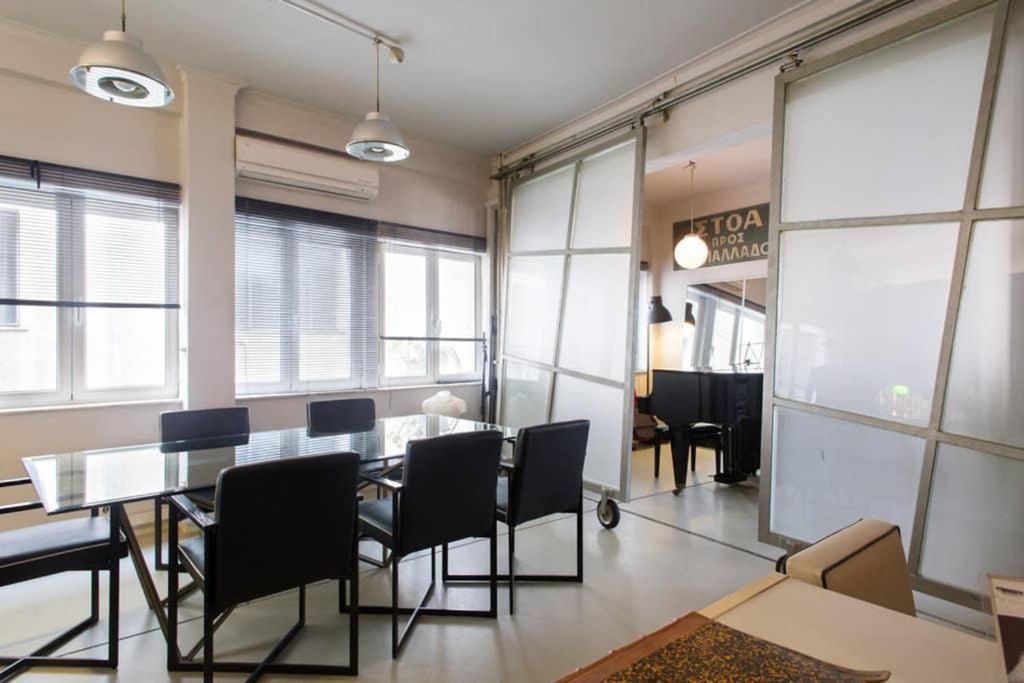 Athens Designer'S Loft Downtown Appartement Buitenkant foto