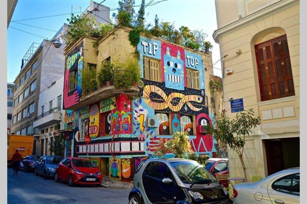 Athens Designer'S Loft Downtown Appartement Buitenkant foto